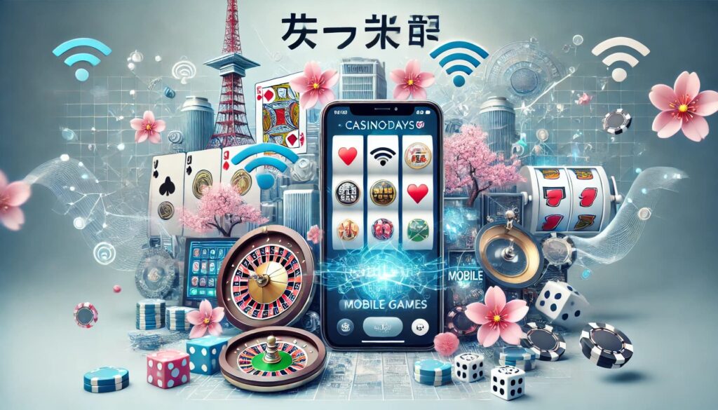 CasinoDaysオンラインカジノでのモバイルゲーム